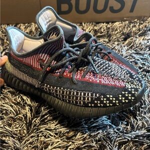adidas Yeezy Boost 350 V2 “Yecheil” – Black/Red Multicolor